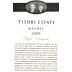 Tishbi Single Vineyard Malbec 2009 Front Label