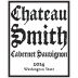 Charles Smith Wines Chateau Smith Cabernet Sauvignon 2014 Front Label
