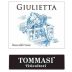 Tommasi Giulietta Bianco 2015 Front Label