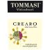 Tommasi Crearo della Conca d'Oro 2011 Front Label