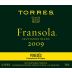 Torres Fransola Sauvignon Blanc 2009 Front Label