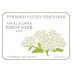 Pyramid Valley Angel Flower Pinot Noir 2013 Front Label