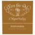 Clos du Val Zinfandel 2014 Front Label
