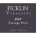 Ficklin Vintage Port 1957 Front Label