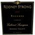 Rodney Strong Reserve Cabernet Sauvignon 2002 Front Label
