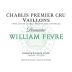William Fevre Chablis Vaillons Premier Cru (375ML half-bottle) 2013 Front Label