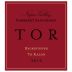 TOR Beckstoffer To Kalon Cabernet Sauvignon 2013 Front Label