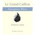 Patient Cottat Le Grand Caillou Sauvignon Blanc 2015 Front Label