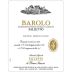 Bruno Giacosa Barolo Falletto 2012 Front Label