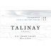 Tabali Talinay Chardonnay 2014 Front Label