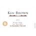 Ken Brown La Encantada Vineyard Pinot Noir 2013 Front Label