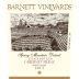 Barnett Vineyards Spring Mountain Cabernet Franc 2013 Front Label