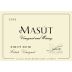Masut Estate Vineyard Pinot Noir 2013 Front Label