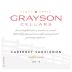 Grayson Cellars Cabernet Sauvignon 2015 Front Label