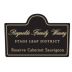 Reynolds Family Winery Stags Leap Reserve Cabernet Sauvignon 2012 Front Label