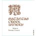 Matanzas Creek Matanzas Creek Merlot 2011 Front Label