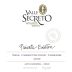 Valle Secreto Private Edition Syrah - Cabernet Sauvignon - Carmenere 2009 Front Label