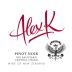 Kalex Alex K Pinot Noir 2015 Front Label