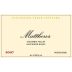 Matthews Winery Stillwater Creek Vineyard Sauvignon Blanc 2007 Front Label