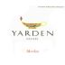 Yarden Merlot (OK Kosher) 2012 Front Label