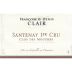 Francoise & Denis Clair Santenay Premier Cru Clos des Mouches 2014 Front Label