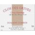 Domaine Combier Crozes-Hermitage Clos des Grives 2012 Front Label