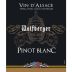 Wolfberger Pinot Blanc 2015 Front Label