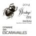 Domaine des Escaravailles Rasteau Heritage 1924 2014 Front Label