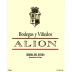 Tempos Vega Sicilia Alion 2011 Front Label