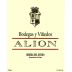 Tempos Vega Sicilia Alion 2006 Front Label