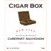 Cigar Box Old Vine Cabernet Sauvignon 2015 Front Label