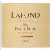 Lafond SRH Series Pinot Noir 2014 Front Label