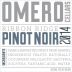 Omero Cellars Ribbon Ridge Pinot Noir 2014 Front Label