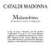 Cataldi Madonna Malandrino Montepulciano d'Abruzzo 2014 Front Label