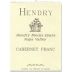 Hendry Cabernet Franc 2010 Front Label