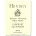 Hendry Cabernet Sauvignon 2012 Front Label