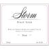 Storm Vrede Pinot Noir 2013 Front Label