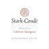 Stark-Conde Three Pines Vineyard Cabernet Sauvignon 2013 Front Label