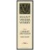 Mount Veeder Winery Cabernet Sauvignon (375ML half-bottle) 2012 Front Label