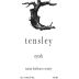 Tensley Santa Barbara Syrah 2015 Front Label