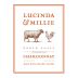 Lucinda & Millie Organic Chardonnay 2015 Front Label
