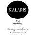 Kalaris Sauvignon Blanc 2013 Front Label