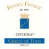 Benito Ferrara Cicogna Greco di Tufo 2015 Front Label