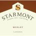 Starmont Merlot 2014 Front Label