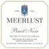 Meerlust Pinot Noir 2012 Front Label