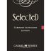 Carmel Selected Cabernet Sauvignon (OU Kosher) 2014 Front Label
