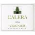 Calera Central Coast Viognier 2014 Front Label