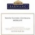 Barwang Vintners Selection Merlot 1998 Front Label
