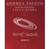 Villa Giada Monferrato Novenove Rosso 2013 Front Label