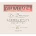 Villa Giada La Quercia Barbera d'Asti Superiore 2003 Front Label